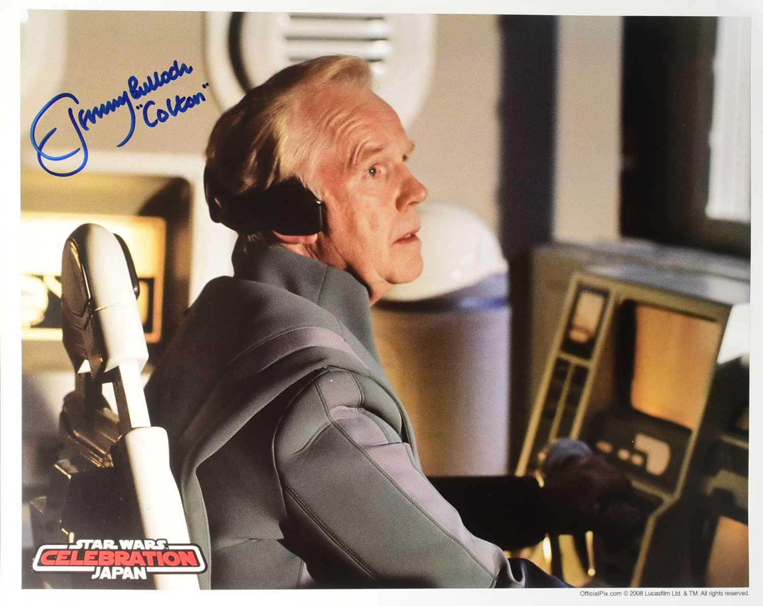 Lot 237 - STAR WARS - JEREMY BULLOCH (D.2020) - OFFICIAL PIX AUTOGRAPH