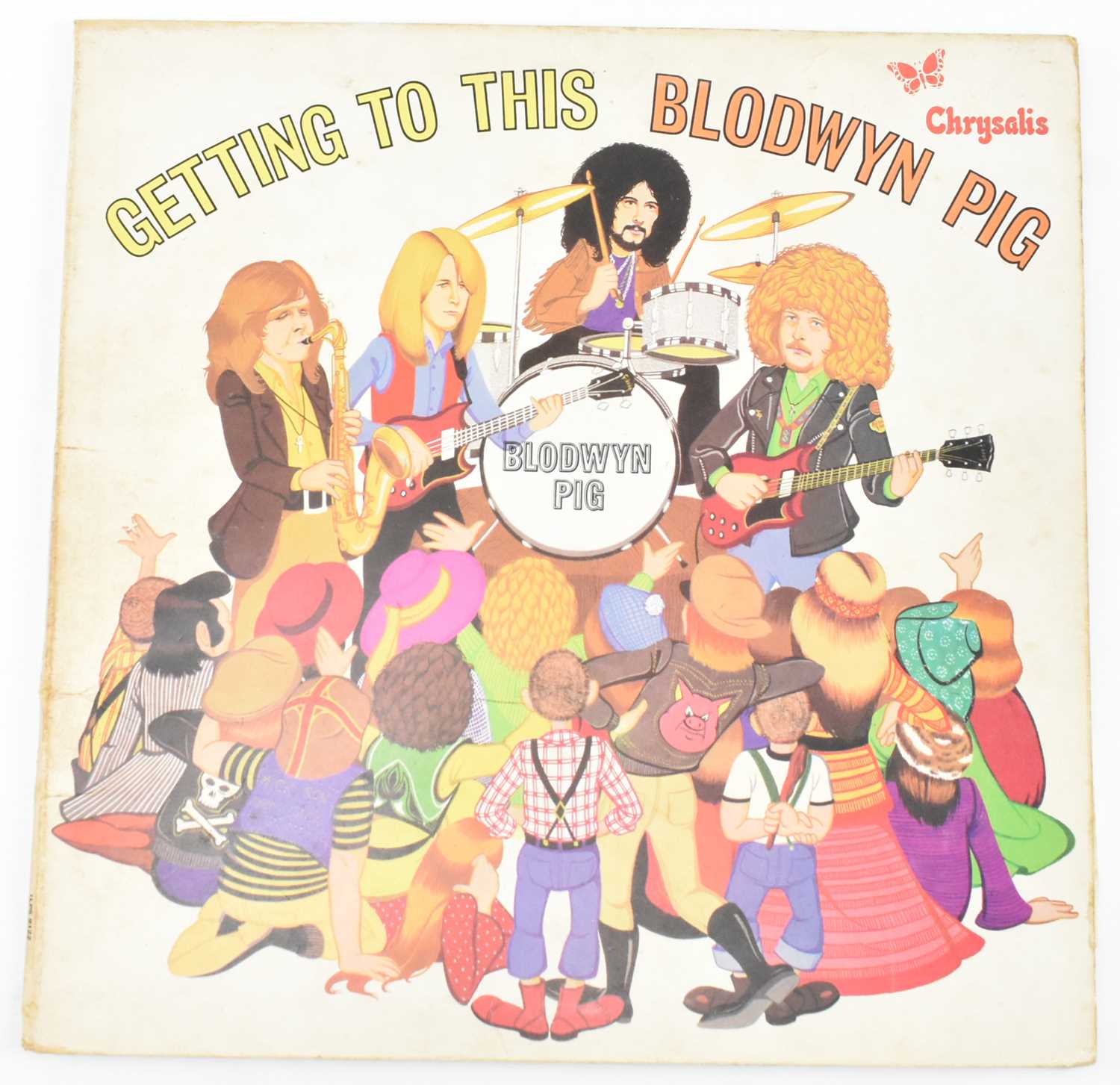 Lot 99 - BLODWYN PIG - GETTING TO THIS - VINYL RECORD ALBUM