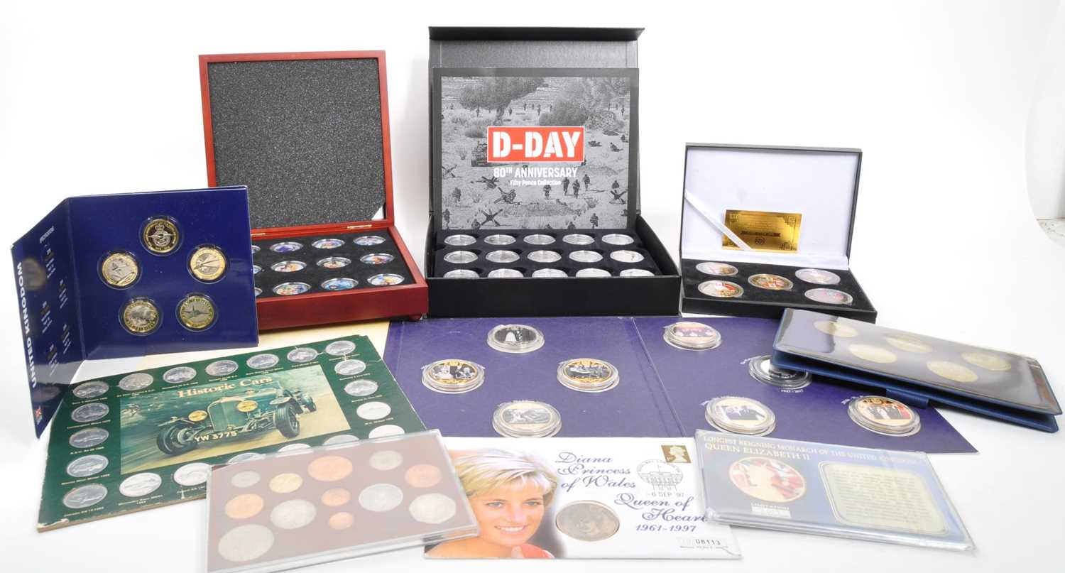 Lot 517 - COLLECTION OF COMMEMORATIVE COIN PACKS