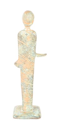 Lot 242 - BRONZE VOTIVE GODDESS DEITY MUMMY FIGURE