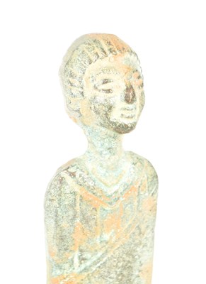 Lot 242 - BRONZE VOTIVE GODDESS DEITY MUMMY FIGURE