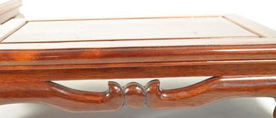 Lot 251 - TWO 20TH CENTURY CHINESE STYLE WOODEN STANDS