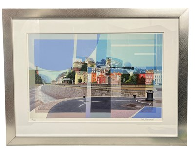 Lot 24 - LES MATHEWS (B. 1946) - CLIFTON SUSPENSION BRIDGE - SIGNED LITHOGRAPH