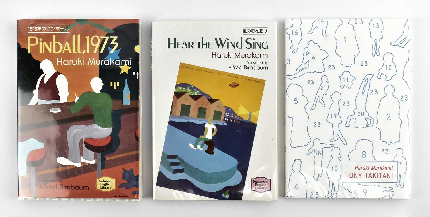 Lot 380 - MURAKAMI, HARUKI. THREE FIRST ENGLISH EDITIONS