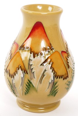 Lot 158 - MOORCROFT POTTERY - MAGICAL TOADSTOOL DESIGN BUD VASE