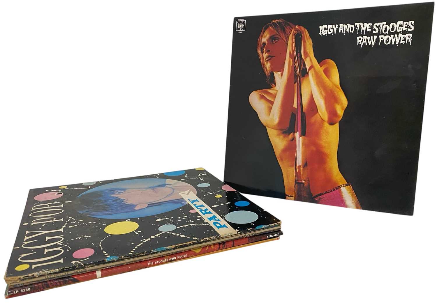 Lot 90 - IGGY POP / THE STOOGES - SELECTION OF RECORD ALBUMS