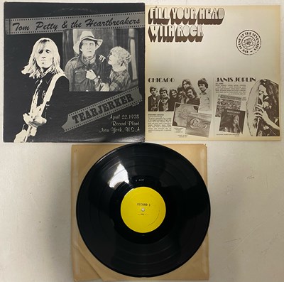 Lot 8 - TOM PETTY & THE HEARTBREAKERS - FOUR VINYL RECORDS