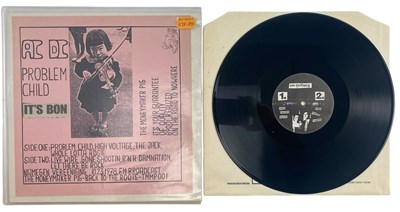 Lot 129 - AC/DC - BOOTLEGS - TWO VINYL RECORDS