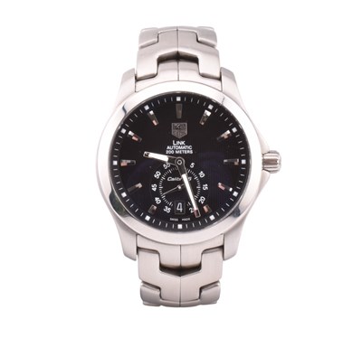 Lot 29 - TAG HEUER CALIBRE 6 LINK AUTOMATIC WRISTWATCH