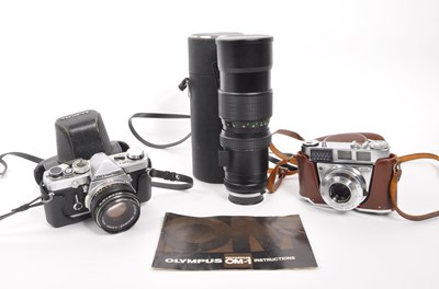 Lot 365 - OLYMPUS - 1970S OM-1 35MM SLR CAMERA