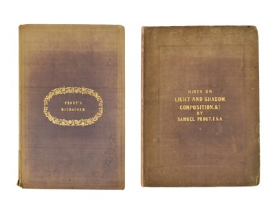 Lot 98 - PROUT, SAMUEL. MICROCOSM & HINTS ON LIGHT ILLUSTRATED WITH PLATES