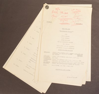 Lot 27 - THE GOON SHOW – BBC COMEDY SHOW 1951-1960 - ORIGINAL RECORDING SCRIPT