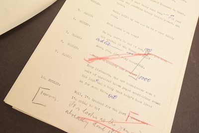 Lot 27 - THE GOON SHOW – BBC COMEDY SHOW 1951-1960 - ORIGINAL RECORDING SCRIPT