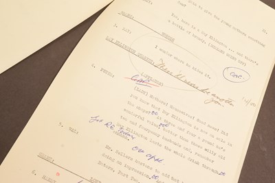 Lot 27 - THE GOON SHOW – BBC COMEDY SHOW 1951-1960 - ORIGINAL RECORDING SCRIPT