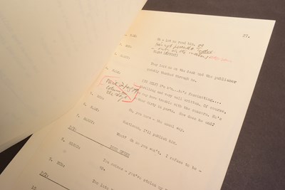 Lot 34 - THE GOON SHOW – BBC COMEDY SHOW 1951-1960 - ORIGINAL RECORDING SCRIPT