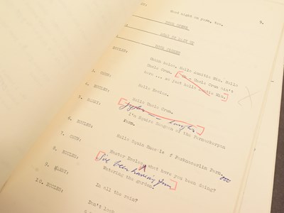 Lot 39 - THE GOON SHOW – BBC COMEDY SHOW 1951-1960 - ORIGINAL RECORDING SCRIPT