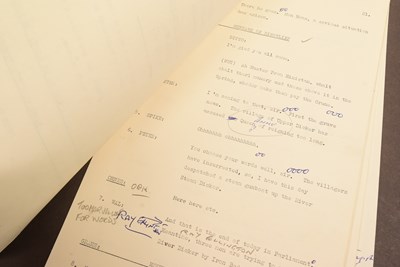 Lot 39 - THE GOON SHOW – BBC COMEDY SHOW 1951-1960 - ORIGINAL RECORDING SCRIPT