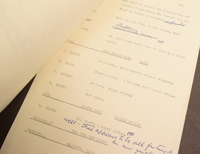 Lot 39 - THE GOON SHOW – BBC COMEDY SHOW 1951-1960 - ORIGINAL RECORDING SCRIPT