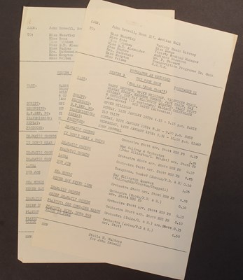 Lot 49 - THE GOON SHOW – BBC COMEDY SHOW 1951-1960 - ORIGINAL RECORDING SCRIPT