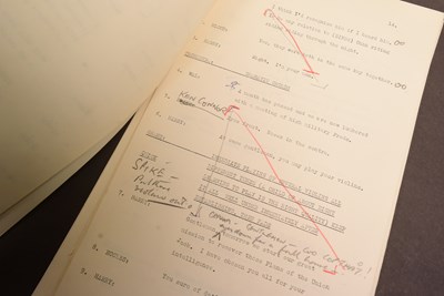 Lot 49 - THE GOON SHOW – BBC COMEDY SHOW 1951-1960 - ORIGINAL RECORDING SCRIPT