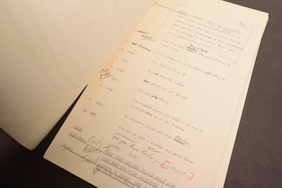 Lot 49 - THE GOON SHOW – BBC COMEDY SHOW 1951-1960 - ORIGINAL RECORDING SCRIPT