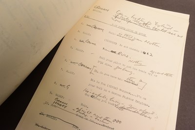 Lot 49 - THE GOON SHOW – BBC COMEDY SHOW 1951-1960 - ORIGINAL RECORDING SCRIPT