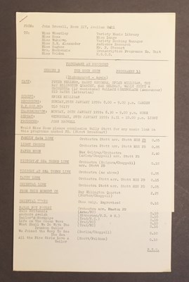 Lot 56 - THE GOON SHOW – BBC COMEDY SHOW 1951-1960 - ORIGINAL RECORDING SCRIPT