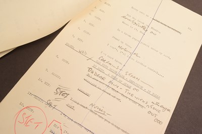 Lot 56 - THE GOON SHOW – BBC COMEDY SHOW 1951-1960 - ORIGINAL RECORDING SCRIPT