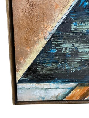 Lot 1 - JOHN MONKS (B. 1954) - POSSIBLY INTERIOR - 2000 - OIL ON CANVAS