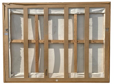 Lot 1 - JOHN MONKS (B. 1954) - POSSIBLY INTERIOR - 2000 - OIL ON CANVAS