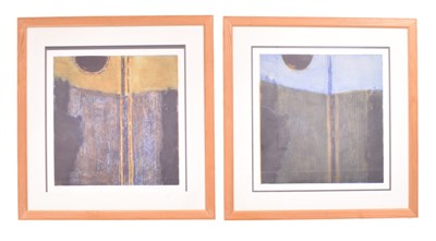 Lot 64 - UNKNOWN 20TH CENTURY - TWO LANDSCAPE 24 - SCREENPRINTS