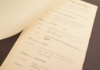 Lot 59 - THE GOON SHOW – BBC COMEDY SHOW 1951-1960 - ORIGINAL RECORDING SCRIPT
