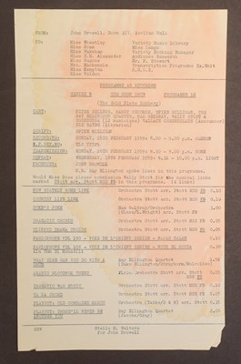 Lot 69 - THE GOON SHOW – BBC COMEDY SHOW 1951-1960 - ORIGINAL RECORDING SCRIPT