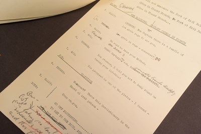 Lot 69 - THE GOON SHOW – BBC COMEDY SHOW 1951-1960 - ORIGINAL RECORDING SCRIPT