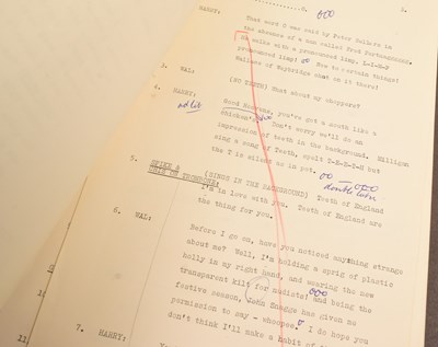 Lot 78 - THE GOON SHOW – BBC COMEDY SHOW 1951-1960 - ORIGINAL RECORDING SCRIPT
