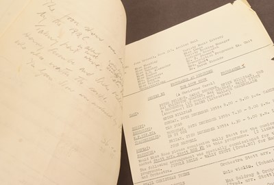 Lot 78 - THE GOON SHOW – BBC COMEDY SHOW 1951-1960 - ORIGINAL RECORDING SCRIPT
