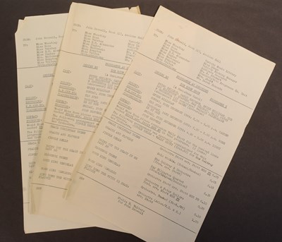 Lot 78 - THE GOON SHOW – BBC COMEDY SHOW 1951-1960 - ORIGINAL RECORDING SCRIPT