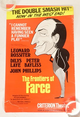 Lot 26 - 1970S WEST END THEATRE POSTERS - COMEDY ACTORS