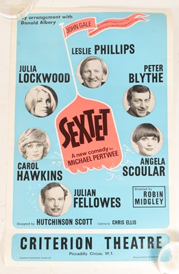 Lot 26 - 1970S WEST END THEATRE POSTERS - COMEDY ACTORS