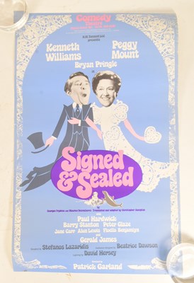 Lot 26 - 1970S WEST END THEATRE POSTERS - COMEDY ACTORS