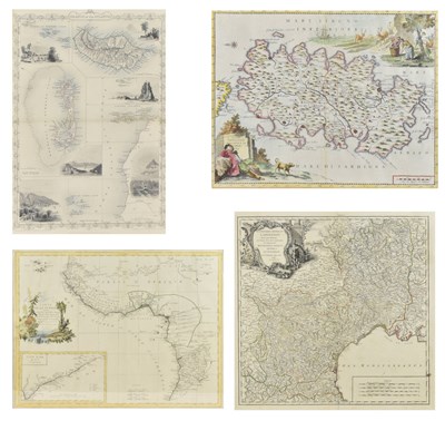 Lot 239 - EUROPE & AFRICA. FOUR 18TH CENTURY & LATER MAPS