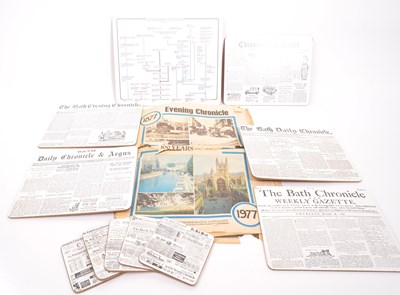 Lot 511 - BATH CHRONICLE - 1977 100TH ANNIVERSARY EPHEMERA