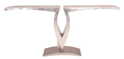 Lot 178 - LARGE 20TH CENTURY 1980S FRENCH CONSOLE TABLE