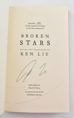 Lot 323 - LIU, CIXIN. TWO SIGNED LIMITED EDITIONS TOGETHER WITH THREE KEN LIU TITLES
