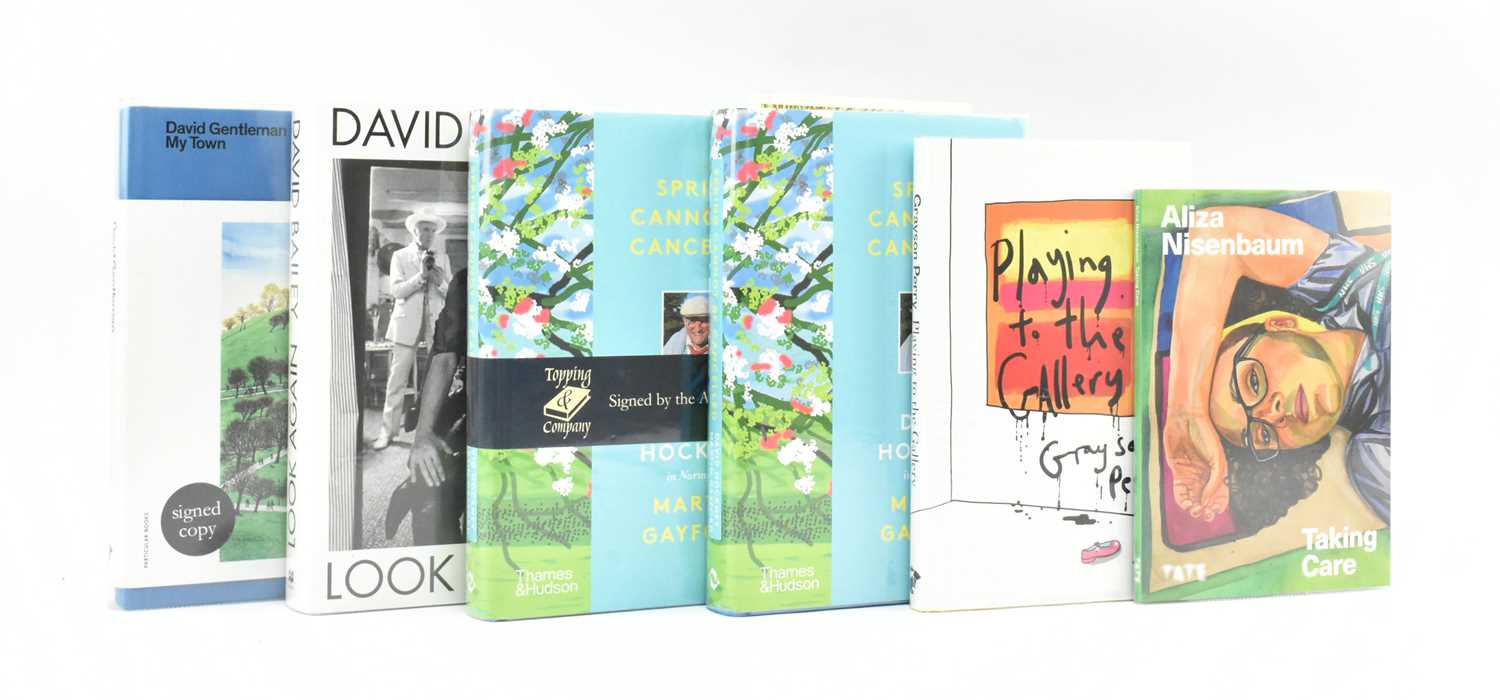 Lot 132 - ARTIST BIOGRAPHIES. COLLECTION OF SIX SIGNED FIRST EDITIONS
