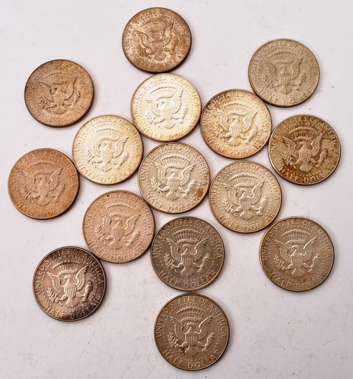 Lot 507 - COLLECTION OF USA KENNEDY HALF DOLLAR COINS