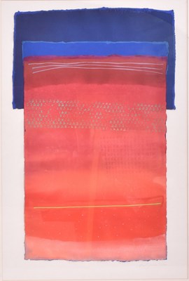 Lot 12 - HEIDI KOENIG (B. 1964) - ABSTRACT ON PAPER - 2000