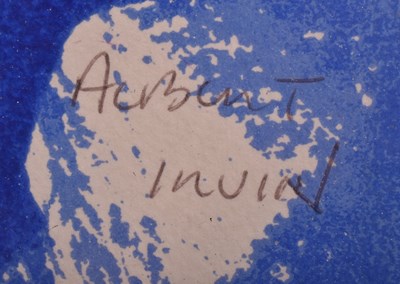 Lot 42 - ALBERT IRVIN (1922-2015) - GREENWICH II - 1991 - SPOIL COPY