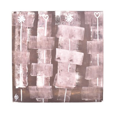 Lot 113 - MICHELLE CARLTON SMITH (B. 1975) - UNTITLED GEOMETRIC ABSTRACT