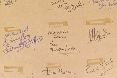 Lot 19 - DAD'S ARMY (BBC SITCOM 1968-1977) - FULL CAST AUTOGRAPHS